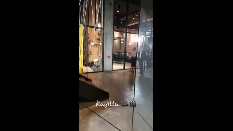 Meryem dizisi setinden!