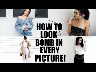 HOW TO LOOK GOOD IN EVERY PICTURE | & Modeling tips