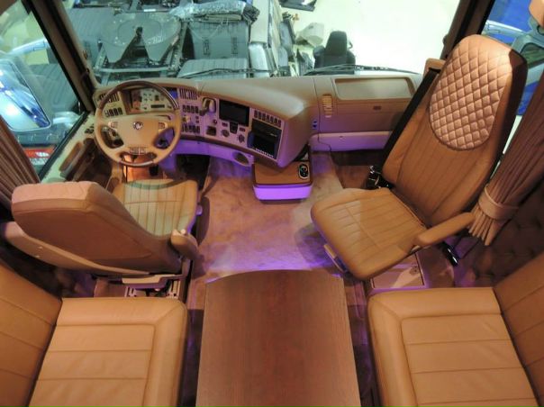 Тюнинг салона Scania 