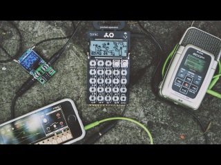 Mobile Electro Jam At Graveyard Feat. PO-32 Tonic + iPhone