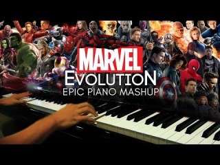 Marvel Evolution Epic Piano Mashup/Medley (Piano Cover)+SHEETS&MIDI
