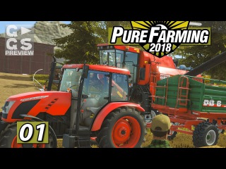 PURE FARMING 2018 🚜 Mein Erster Bauernhof Gameplay ► #01 Landwirtschaft Weltweit Simulation deutsch