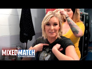 See how Renee Young and Beth Phoenix prepare for tonight's WWE Mixed Match Challenge