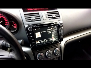 Магнитола LeTrun на Mazda 6 2011 года