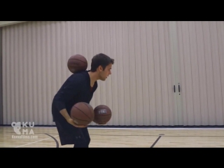 Крутые трюки и жонглирование баскетбольными мячами 🏀