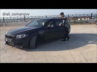 BMW M5 ЧЕЧЕНСКАЯ ЛЕЗГИНКА 2017 ALISHKA LEZGINKA БАКУ ПЛЯЖ (МАДИНА ЮСУПОВА)