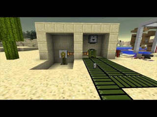 How to turn on a lamp - Modded Minecraft Rube Goldberg