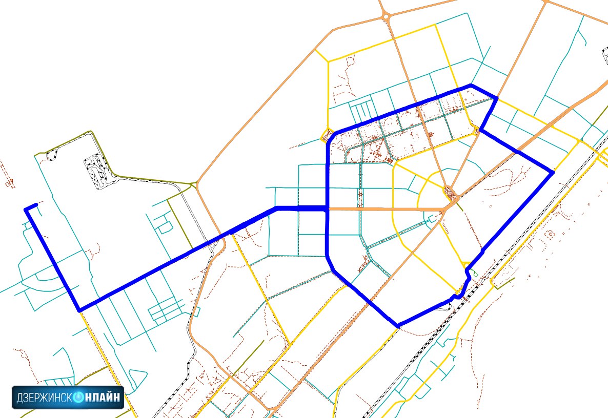 Маршрут 24 дзержинск схема проезда