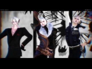 【MMD】お兄さん9人で威風堂々【TERA】