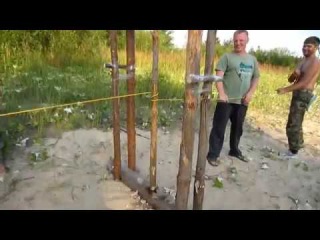Добывание огня трением - Метод ОГНЕННЫЕ ВОРОТА Making fire by friction. Method Fiery gates