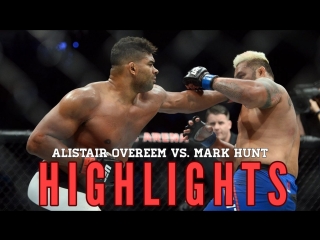 Alistair Overeem vs. Mark Hunt ● Fight Highlights ● HD