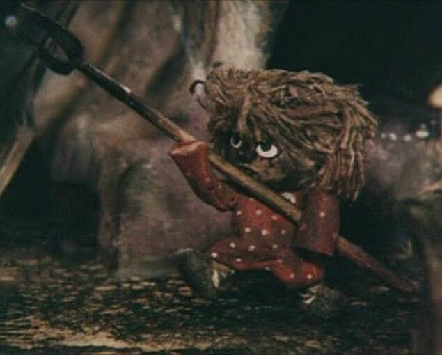 Грязный домовенок кузя картинки