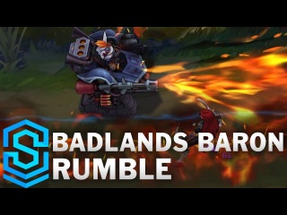 Badlands Baron Rumble Skin Spotlight - Pre-Release - League of Legends