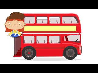 A Doutora McWheelie chegou a Londres🚌 Um ônibus vermelho. Desenhos animados de carros para crianças
