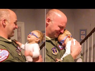 Precious Moments: Funny Babies Reaction to Dad Coming Home | Funny Babies