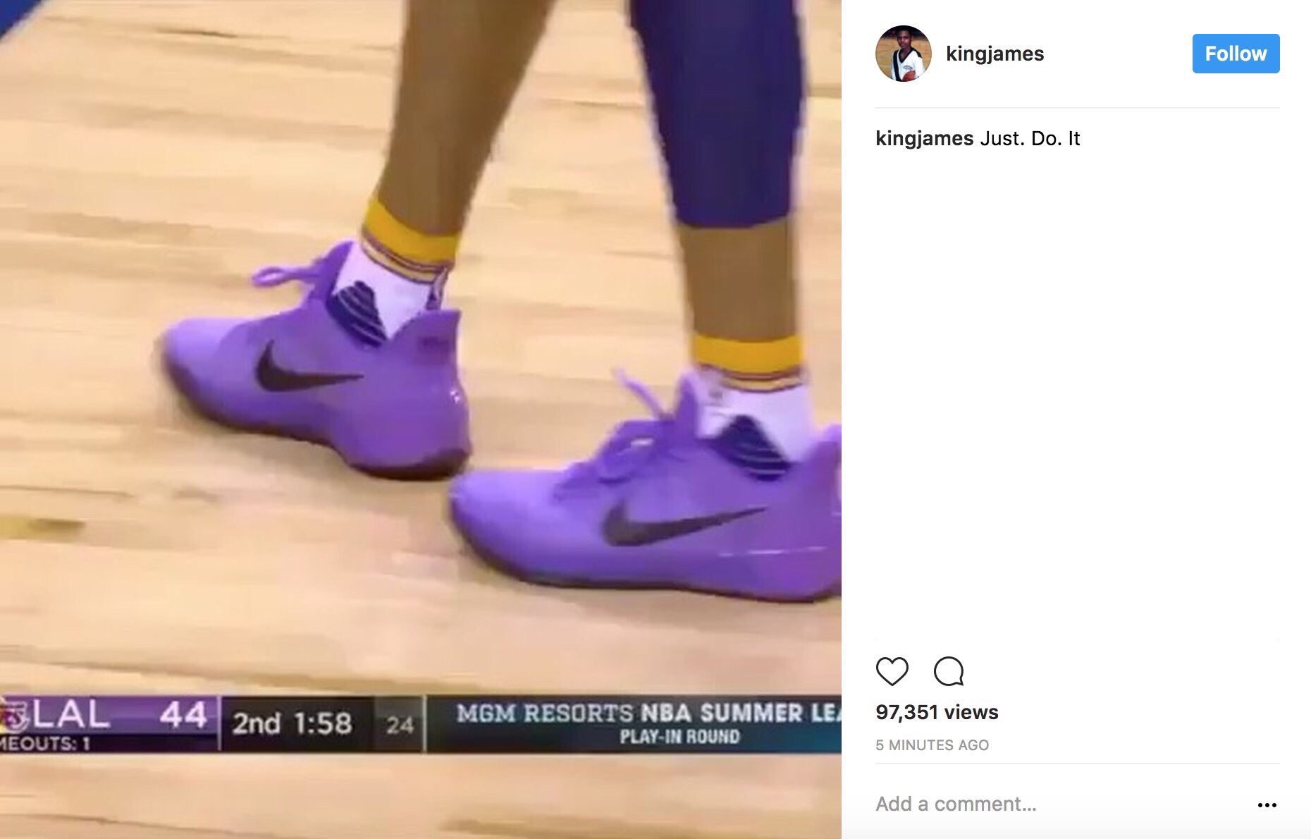 Lonzo Ball � Nike Kobe A.D.