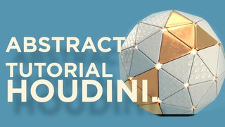week-9 abstract tutorials using Houdini. EMVC