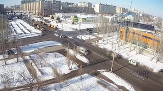 Укладка литого асфальта на ул. Мира (13.03.18)