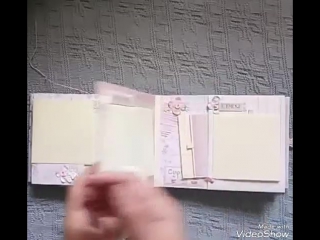Скрапбукинг. Альбом для племянницы