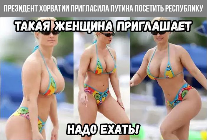 Marsha May стягивает с прелестей розовый купальник на пляже Калифорнии