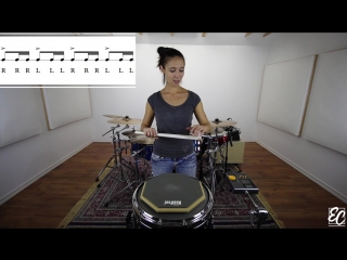 Paradiddle Builder On Practice Pad (Emmanuelle Caplette)
