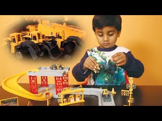 Puzzle Toys For Kids - Excavator, Bulldozer Puzzle (Unboxing and Riding) Minnu Latest Video