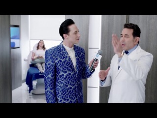 Johnny Weir and Dr. Paul Nassif Deliver CoolSculpting Treatment Play-by-play