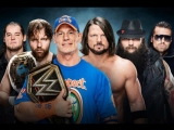 #WH_Present John Cena vs AJ Styles vs Bray Wyatt vs Dean Ambrose vs Baron Corbin vs The Miz - Elimination Chamber 2017