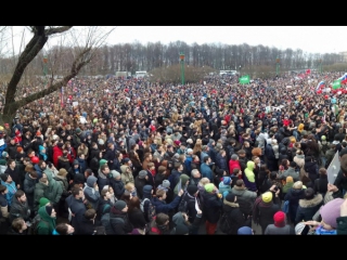 Митинги #28января по всей России. Забастовка. Прямой эфир НАВАЛЬНЫЙ LIVE