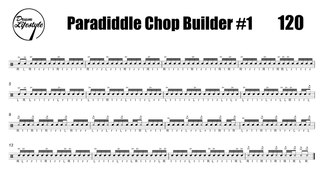 Paradiddle Chop Builder #1