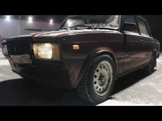 Зимний дрифт на жиге Боевая классика ВАЗ 2018