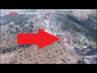 TÜRK TANKLARI VURUNCA TERÖRİSTLER ÇİL YAVRUSU GİBİ DAĞILDI #afrin
