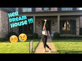 SURPRISING MY GIRLFRIEND WITH HER DREAM HOUSE PRANK!!! **VERY EMOTIONAL**