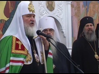 Патриарх Кирилл в Республике Беларусь Полоцк 2