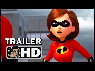 INCREDIBLES 2 Official Extended Trailer #2 (2018) Pixar Animated Superhero Movie HD