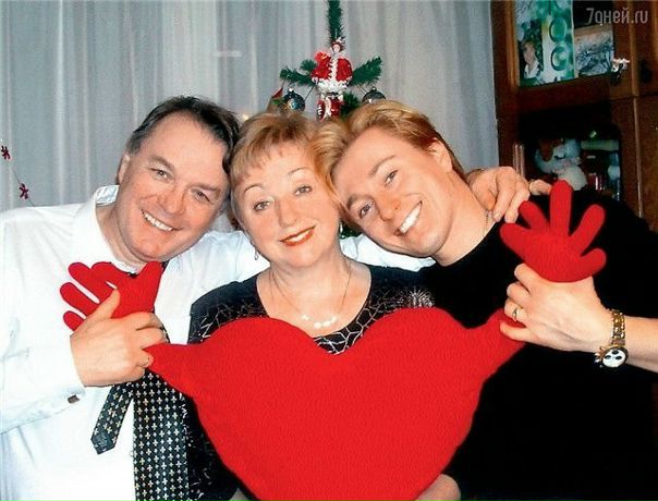 Сергей Безруков с родителями!!!