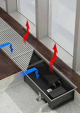 Внутрипольные конвекторы VARMANN NTHERM ELECTRO Внутрипольные конвекторы VARMANN NTHERM ELECTRO