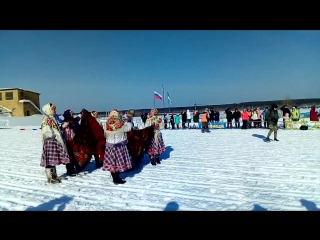 Коми обряды на на лыжном фестивале «Лямпиада»
