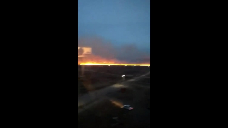 Пожар в пгт. Жирекен 23.04.2018