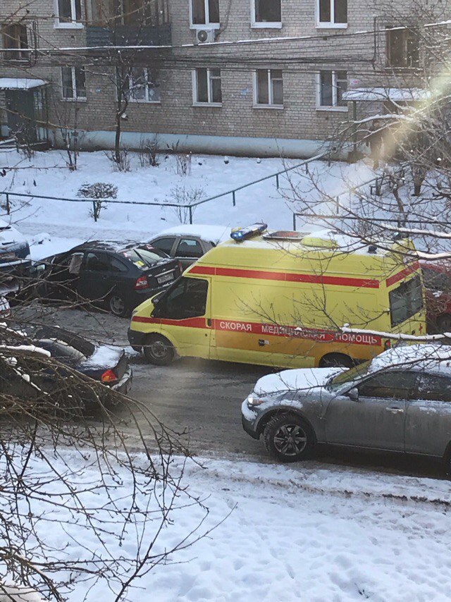 Массовая авария на Красной Этне в Нижнем Новгороде