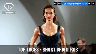 Birgit Kos Top Faces Dutch Beautiful Model Spring/Summer 2018 | FashionTV | FTV