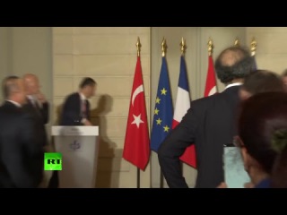 Point presse d’Emmanuel Macron et de Recep Tayyip Erdogan 5.01.2018