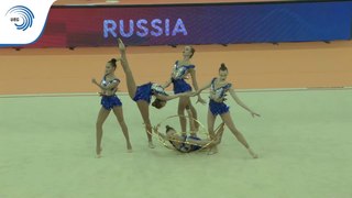 Сборная России - 5 обручей (многоборье) // Чемпионат Европы 2018, Гвадалахара