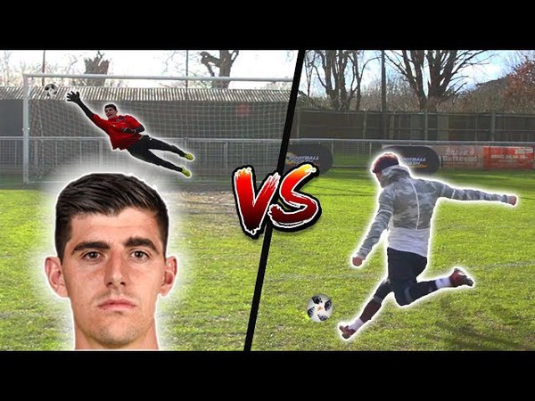 F2 SHOOTING VS COURTOIS 💥⚽️🥅