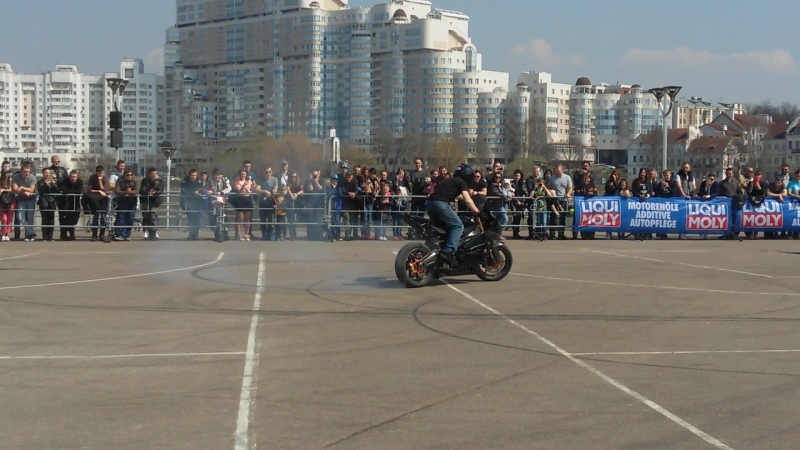 Мотовелоэкспо-2018. Just do stunt.