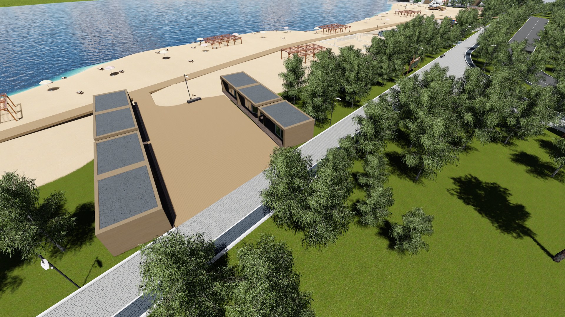 Проект набережной пермь