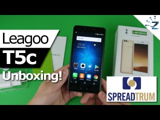 Долгожданная независимая распаковка LEAGOO T5c (на английском языке)