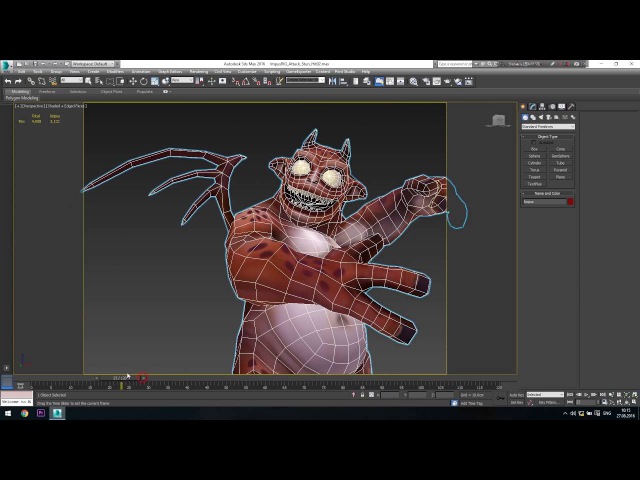Скининг в 3Ds Max 2016