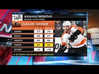 #AwardWorthy: Claude Giroux Mar 28, 2018
