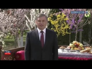 PREZIDENT O'ZBEK XALQINI NAVRO'Z BILAN TABRIKLADI